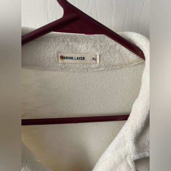 Marine Layer Terry Out Polo - Picture 2 of 2
